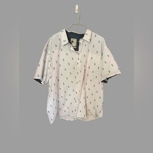 Free Planet | Men's  4X  | Palm Trees White Logo